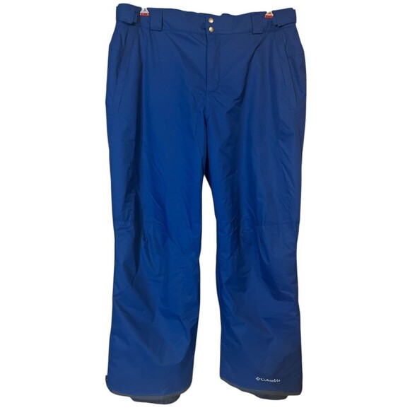 Columbia Omni-Tech Snow Pants Men’s XXL Short Blue Ski Ready ❄️ - Picture 1 of 16